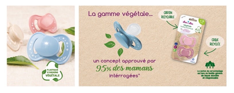 Luc et Léa : sucettes, biberons, articles de petite puériculture pour bébé